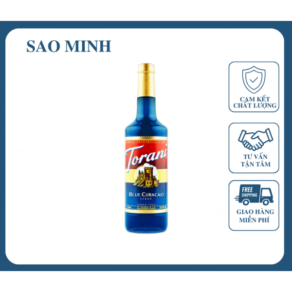 Syrup Bluecuracao - Torani 750ml